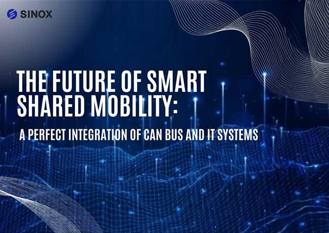 The Future of Smart Shared Mobility: A Perfect Integration of CAN Bus and IT Systems