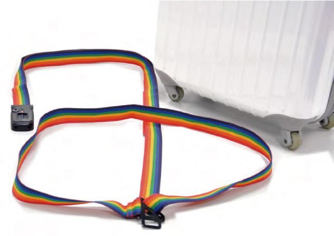 Find your suitcase at a glance! Travel Essentials – Strap Locks