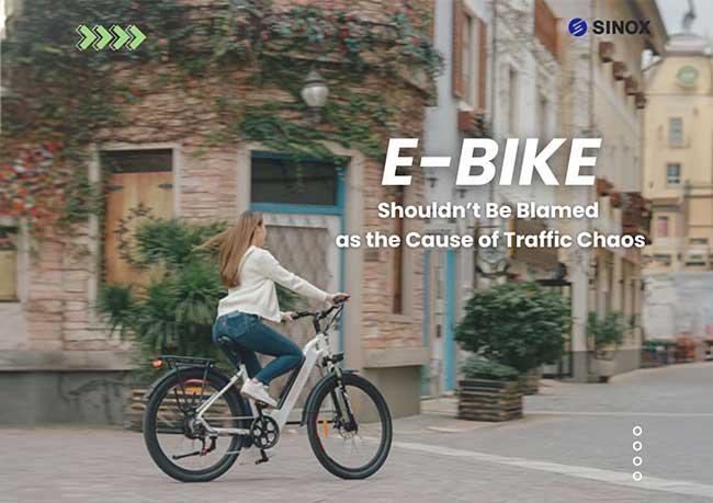 E-bikes Should Not Be the Cause of Traffic Disruptions